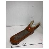 Wooden Shoe Shining Board