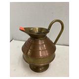 Vntg. Copper? Metal? Pitcher