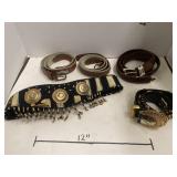 5 Assorted Belts