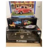Mixed lot includes Racing Champions platinum 1:24