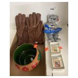 Miscellaneous Lot Includes Leather Gloves,