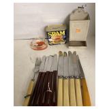 Miscellaneous Lot Includes Spam Bank, Match Safe,