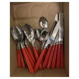 Red Handled Flatware