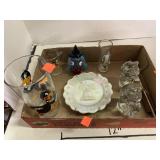 Miscellaneous Glassware includes Bear