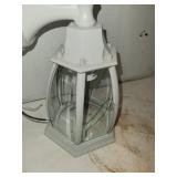 Motion Activated  Lantern  1 Pane Broke