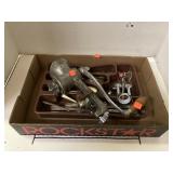 Flat Of Silverware w/Vntg. Meat Grinder, Wine