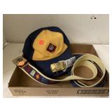 2 Ct. Cub Scout Belts, Wolf Hat