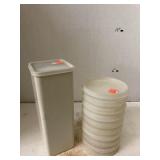 2 Ct. Tupperware Containers