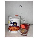 Marine Coffee Mug, Shot Glass