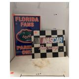2 Ct. NASCAR,Florida Fans Signs
