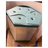 Knitting / yarn box. W/ yarn