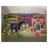 3 WALT DISNEY comic books. Vintage.