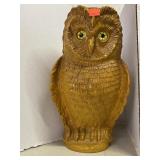 Ceramic Owl. Approx 15in tall.