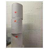 3 rolls paper towels. Dispenser size.