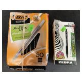 Stick Pens & Ball point pens.