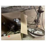 2 hanging lights. Vintage ?