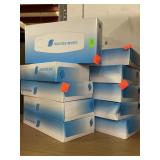 10 boxes tissues.  100/ box