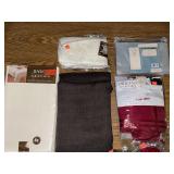 3 tablecloths. 52x70, ?, 60z84.  Table topper.