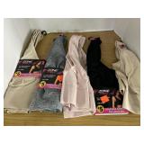 5 comfort pullover bras. 2 med. 3 small.
