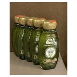 5 bottles Garnier Whole Blends Shampoo. 12.5oz
