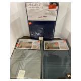3 Microfiber tablecloths. 2 - 60x102.  1 - 52x70.