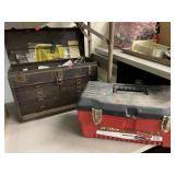 2 tool boxes.  Incl 19in Stack-on. Lots of tools