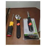 Tool Lot W/ Telescoping Socket Driver/Screwdriver