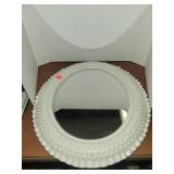 Decorative Oval Mirror Approx 18 x 15 Inches