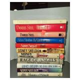 Lot of 11 Danielle Steel  & Sidney Sheldon Books