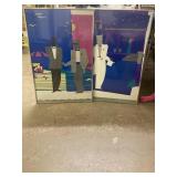 2 Ct. Illustrations w/Silver Frames