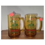 2 Cnt GLCBA Hadi Temple Evansville IN Mugs