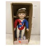 The Little Gymnast Doll W/Stand