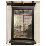 MENU Mirror W/Coat Hangers