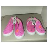 2 Cnt Girls Pink & Bling Shoes Sz 5 & Sz 9