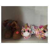 Girls Slip On Boots Sz 6 & Sz Lg Slippers