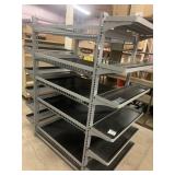 Large Metal Adjustable Shelving Unit