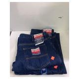 2 Ct. Relaxed Fit Sz. 34x30 Denim Jeans