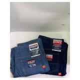 Sz. 36x30 Straight Denim, Sz. 36x32 Relaxed Fit