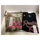 2 Ct. Sz. XL Realtree Short Sleeve TShirts
