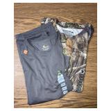 2 Ct. Sz. 2XL Short Sleeve Grey/Long Sleeve Camo