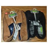 2 Pr. Mens Slippers Sz Md