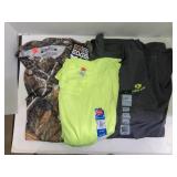 3 Ct. Sz.XL Polyester Shirts (2 Long Sleeve/1