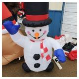Inflatable - Waving Snowman