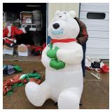 Inflatable Shivering Bear