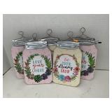 5 Ct. Hanging Mason Jar Decor