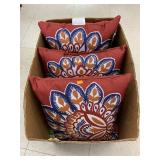3 Ct. Outdoor Decor Pillows