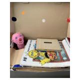 ShoeBox Of MISC Books, Notes, Crafts