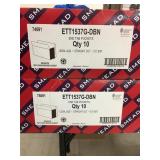 Qty 2 Boxes Smead Legal Size End Tab Pockets