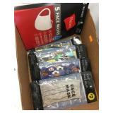 Qty 6 Packs of Kids Face Masks