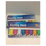 Qty 2 SecurIT Key Tag Wall Rack